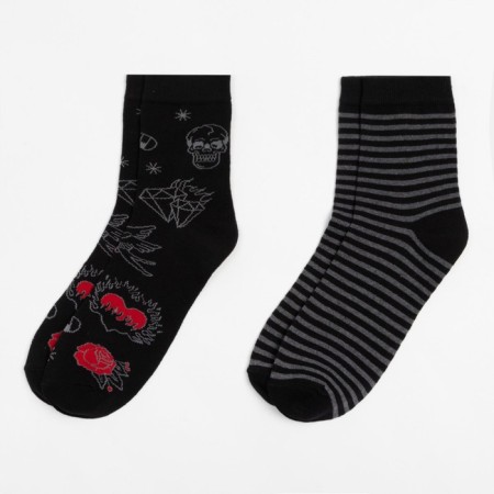 A set of men's socks "beloved" 2 pairs, size 41-44 (27-29 cm)-1