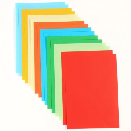 Tinted color, A4, 16 sheets, 8 colors, non -stated, bilateral, in a package, 80 g/m², puppy patrol-2