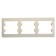 Frame Se Glossa, 3 posts, beige, GSL000203