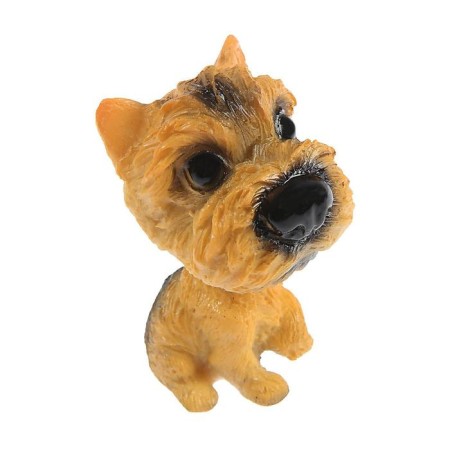 Dog on a car panel shocking his head, Irish Terrier-4