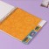 Photo album on spirals 20 sheets "tape recorder" volumetric element + 4 tabs 24x24 cm