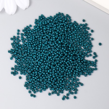 Glass beads 12/0 "sapphire-blue" 15 g-1