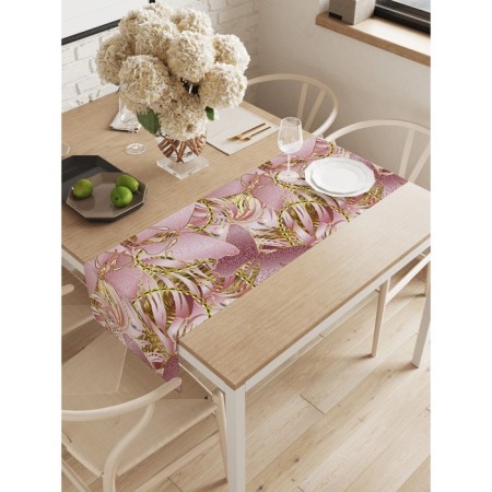 Path on the table "Golden butterflies", Oxford, size 40x145 cm
