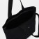 Set of a youth backpack from textiles, chopper, pencil case, bag, black color