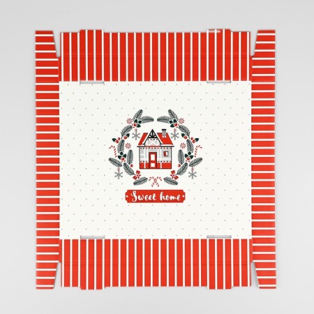 Sweet Home folding box, 31.2 x 25.6 x 16.1 cm, New Year-6