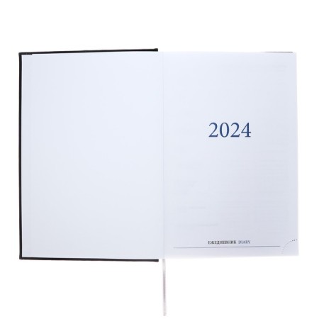 Dated 2024 diary a5 168 sheets of Nebraska, black-2