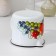 Mug with a nose, 1 l, neckline, neckline, white color