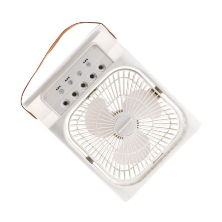 LOF-06 portable fan, with a moisturizer function, 3 speeds, USB power, white-3