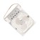 LOF-06 portable fan, with a moisturizer function, 3 speeds, USB power, white