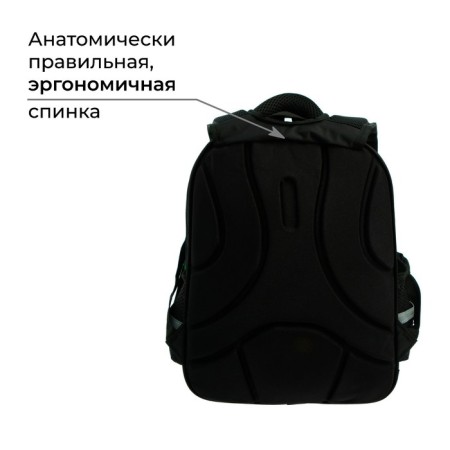 School backpack, 39 x 30 x 14 cm, calligrata "Tetris"-2