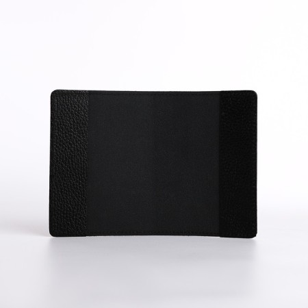 Cover for passport, black color-4