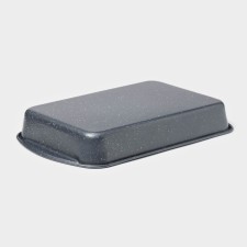 The baking sheet of the rectangle. Marble ”, 38.5 × 24.5 × 5 cm, anti -stick coating, gray color