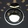 Lamp "Alions" LED 37W 3000-6000K black and gold 20x20x22 cm Bayerlux