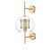 Bra Coro, 1x60W E27, brass color