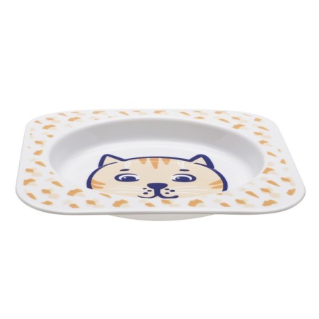 Baby plate for the second dishes "Merry cook kitten"-1