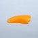 Huasha massage "Paw", 10 × 5 cm, orange color