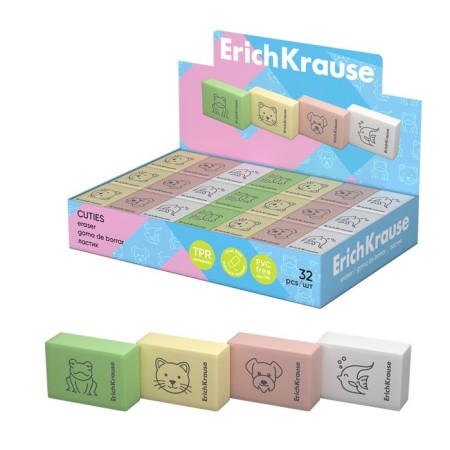 Erashkrause "Cutie", 32 x 21 x 15 mm, soft, mix