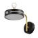 Sconces "Anteco" LED 12W 4000k Black 15x26x16cm
