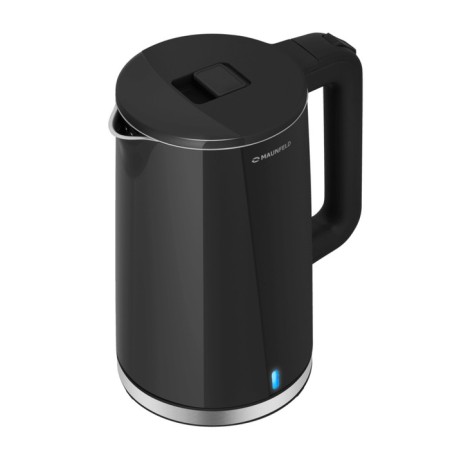 Electric kettle Maunfeld MGK-633BK, plastic, Metal flask, 1.7 l, 2200 watts, black-2