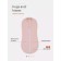Single Coconut with zipper Rant Hugs and Kisses, height 56 ​​cm, pale pink color