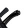 Zein Z3690 sink mixer, single-leaf, pour height 9 cm, ABS plastic, black