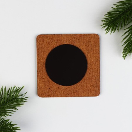 Wooden magnet "New Year", mix of 5 pcs-2