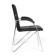 Chair for visitors Chairman 850 Eco -leather Terra 118 Black (Sobr.)