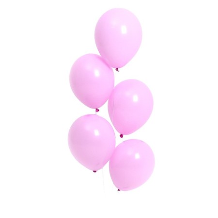 Shar Latex 9 ", pastel, in a set of 100 pcs., Saturated pink color (TARO Color)