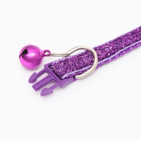 Collar "chic", 33 x 1 cm, purple-4