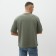 Men's T -shirt Minaku: Basic Line Man Color Khaki, size 50