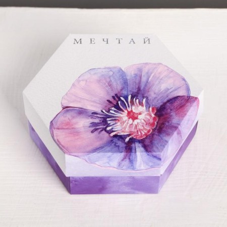 Gift folding box, packaging, "dream", 15 x 13 x 6 cm-1