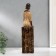Souvenir Polystone "African in Cuba" Mix under a tree 36x8x10 cm