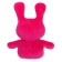 Soft toy "Rabbit Lucky", Fuchsia color, 20 cm
