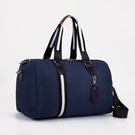 Sports bag with lightning, blue color