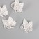 Decor for creativity Metal "Flight of butterflies" silver 3x2.6x0.9 cm