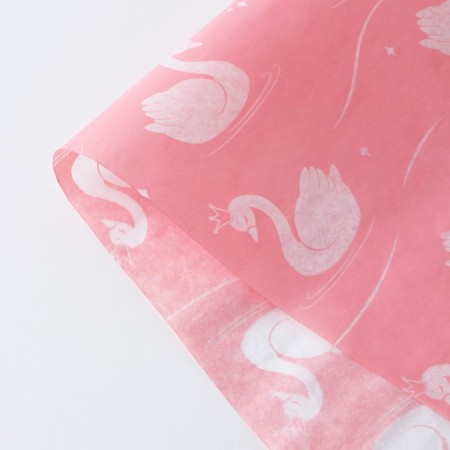 Paper Packaging Swans, 50 x 70 cm