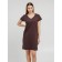 Women's dress, size 56, brown color