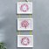 Triple photo frame on braid L-2 15x21 cm white (plastic screen)