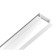 Profile aluminum built -in Ambrella Illumination Alum Profile, GP1001WH, 2000x6.8x21.5 mm, white, matte dial