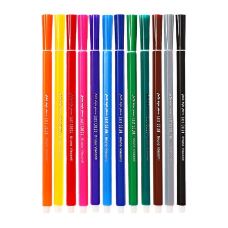 Flomasters 12 -ZV BrunovisConti Easycolor, layer, hexagon, in cards box-1