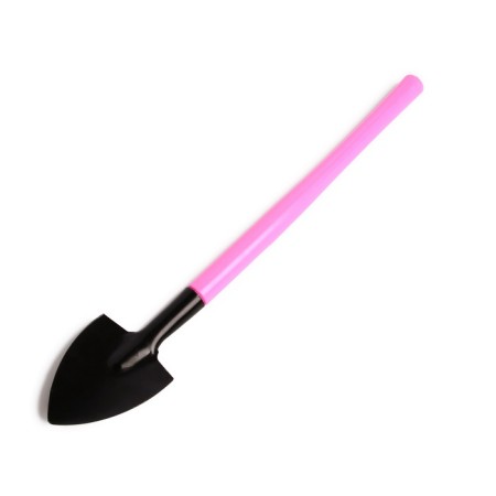 A set of garden tools, 3 objects: rake, 2 blades, length 21 cm, plastic handles, mix-8