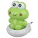 Non-light nightlight NN-608-SW-GR in a socket with a switch, color is green