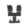 3D mats in the salon for Chevrolet Tahoe (V), 2020-, SUV, Separate SID. 2 rows, 4 pcs. USA
