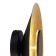 Wall lamp mantra Orion, Led, 1680lm, 3000k, 145 mm, black color black