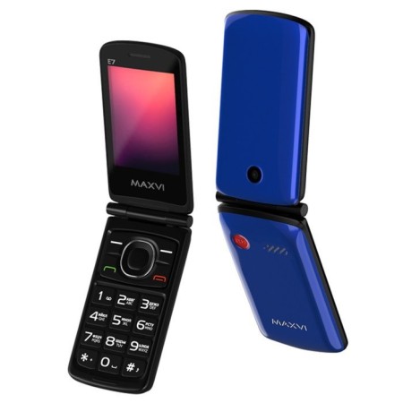 Cell phone Maxvi E7 Blue-1