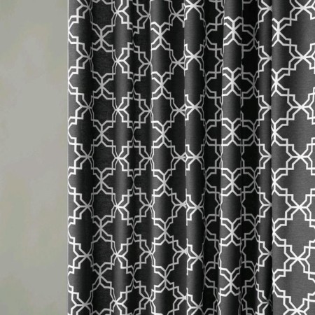 Set of curtains "Tristan", size 170 x 270 cm - 2 pcs, black-2