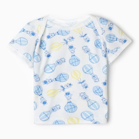 T -shirt children's, blue color, height 56 ​​cm