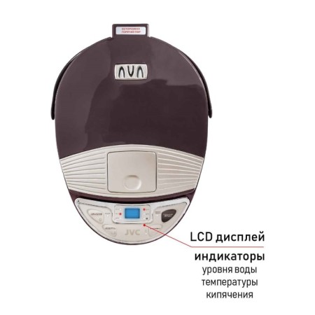 Thermopotes JVC JK-TP1040, 1200W, 2 methods of water supply, 5 l, brown color-8