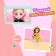 Fashionable hinge doll "Lola" in a dress, mix