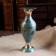 Vase "Flower" Brass 8x8x21 cm